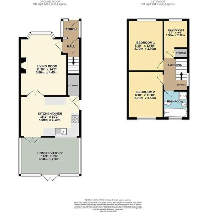 Homely Detached 3 Bedroom House Near Sheffield Родъръм Екстериор снимка